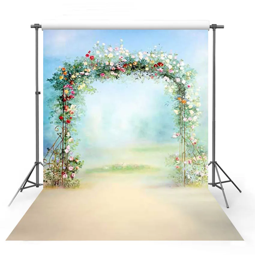 Фон для фотосъемки с изображением весенних цветов | Электроника