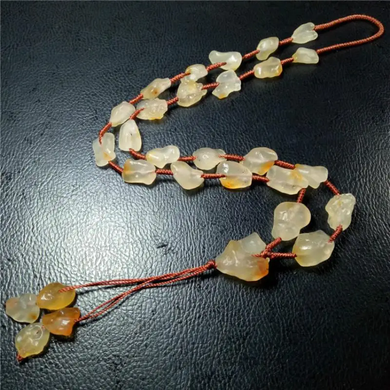 Ювелирные изделия Gobi камень сахар сердце агат ожерелье браслет ручной работы