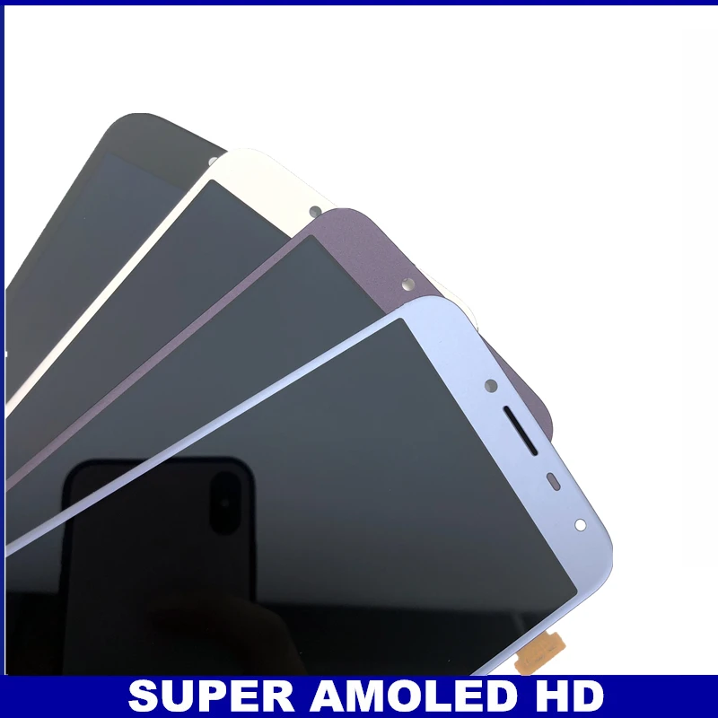 Сенсорный ЖК дисплей J400 AMOLED для Samsung Galaxy J4 J400F J400G/DS SM J400F|Экраны мобильных