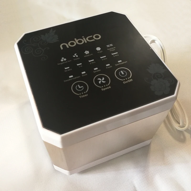 Очиститель воздуха Nobico для дома и офиса ионизатор с отрицательными ионами