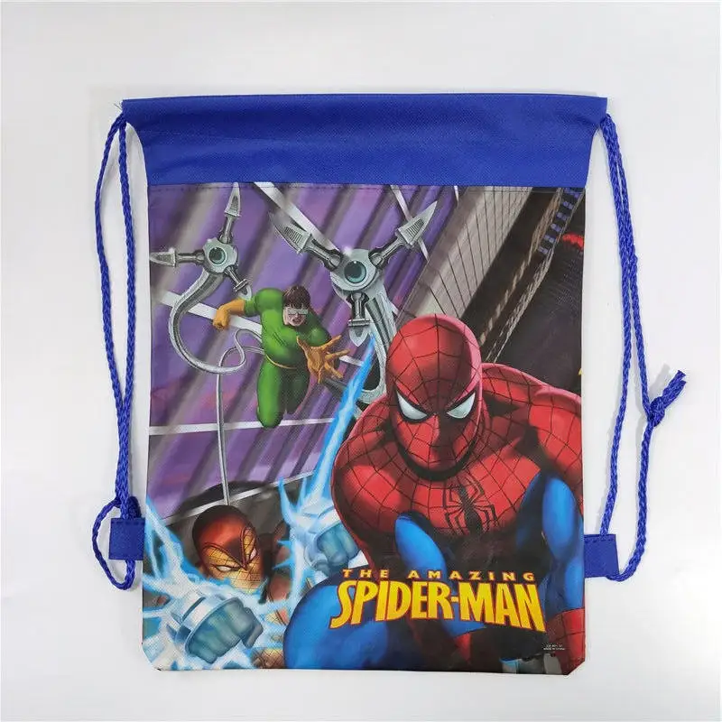 Сумка на шнурке с рисунком из мультфильма дизайн футбола мешок для хранения