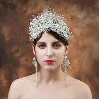 trixy h245 luxury princess crystal tiaras and crowns designer bridal crown wholesale wedding headband bride bridal hair jewelry