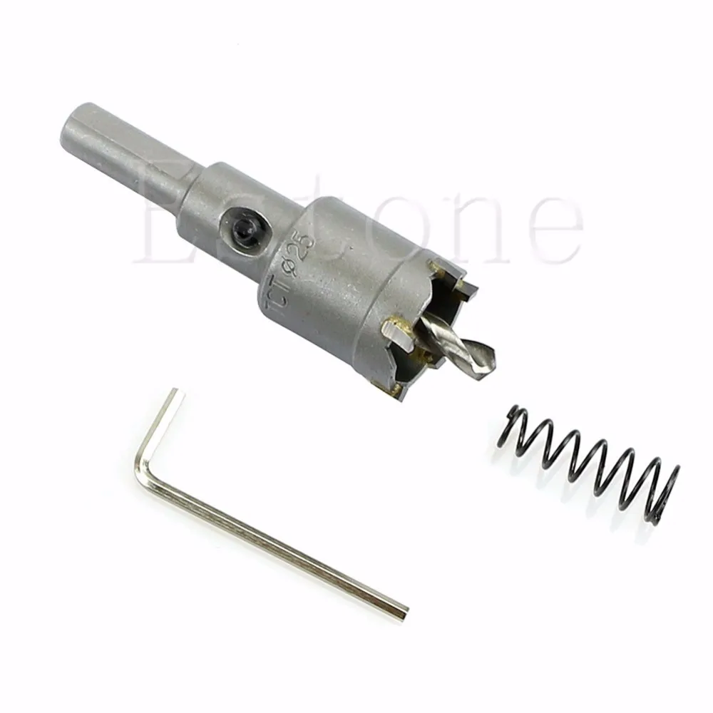 

TCT 25mm Carbide Tip Drill Bit Hole Saw Set Stainless Steel Metal Alloy
