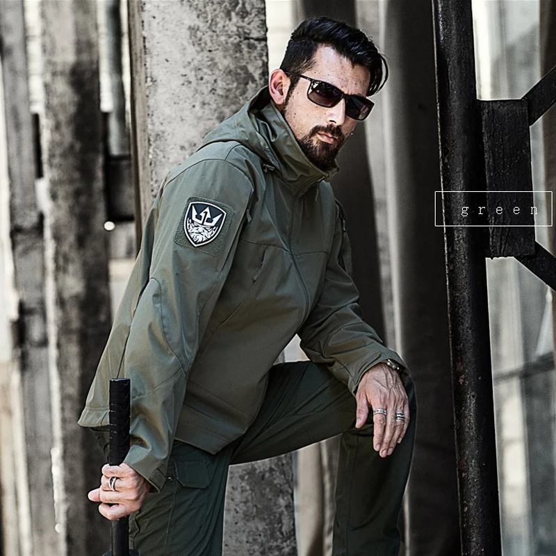 PAVEHAWK камуфляжная софтшелл походы Пеший Туризм куртки Для мужчин Охотничий