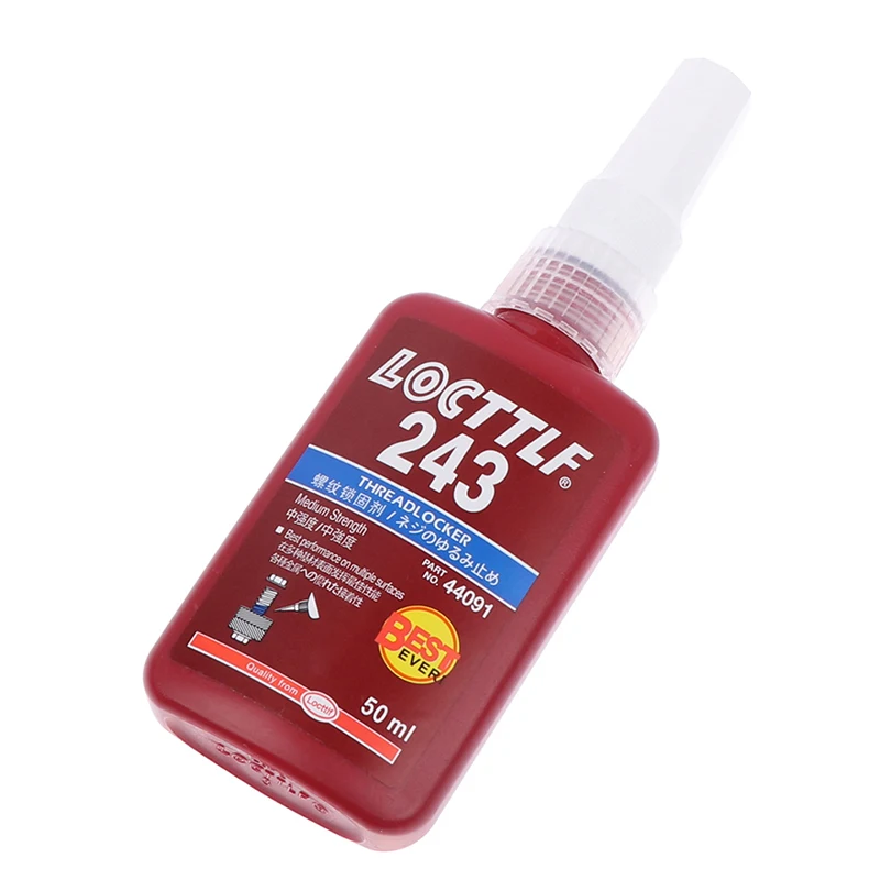 50 мл 243 клей средней прочности резьбовой шкафчик анаэробный с винтовым замком для