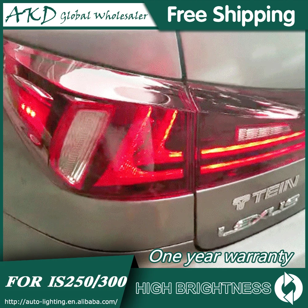 Задний фонарь для автомобиля Lexus IS250 2006-2012 IS300 задние фары светодиодные