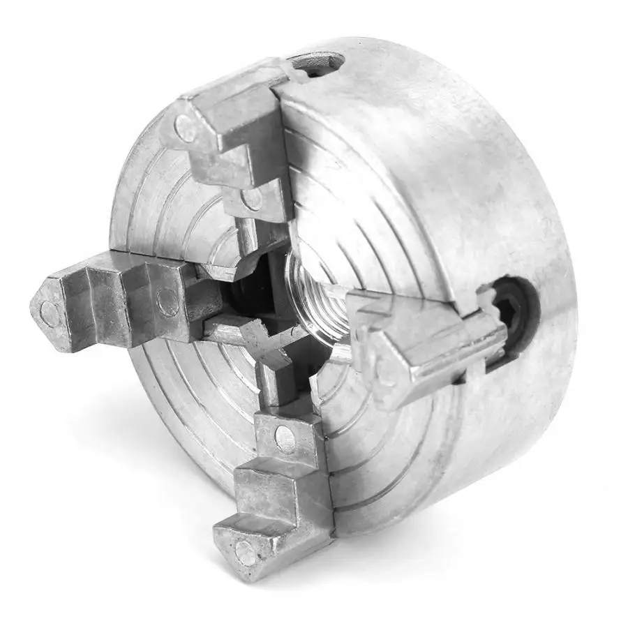 

Four 4 Jaw Chuck Z011A for Metal Mini Lathe M12x1mm Threaded Back 1.8~56mm/12~65mm Mini Collet Lathe Accessory