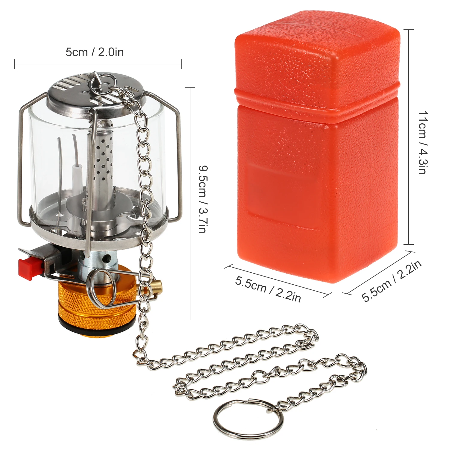 

2021 Outdoor Portable Camping Gas Lantern Piezo Ignition Mini Gas Tent Lamp Light Portable for Camping Adventure Fishing
