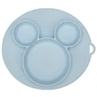 Детская силиконовая тарелка детская миска и тарелка силиконовая для кормления малышей миска детская посуда из силикагеля детская посуда