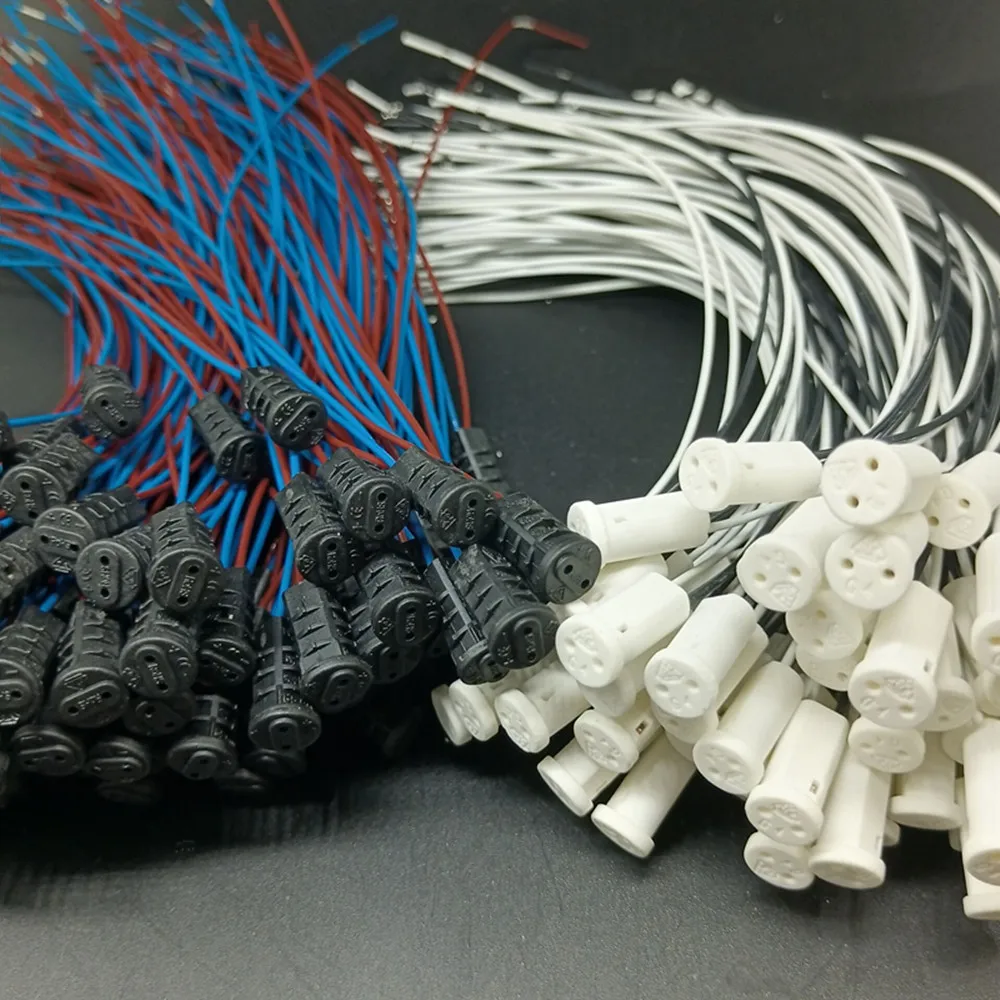 

10pcs/Lot 10CM Crystal Lamp Holder Lamp Holder Socket,G4 Led/G4/Bulb Plug Lighting Accessories Wholesale Top Quality