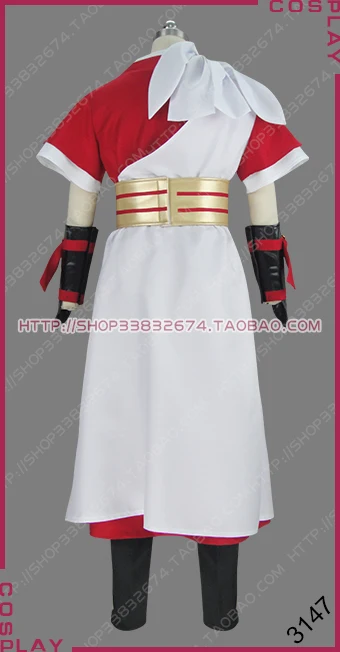 Униформа с эмблемой огня героями судьбы хошиданского копья истребителя