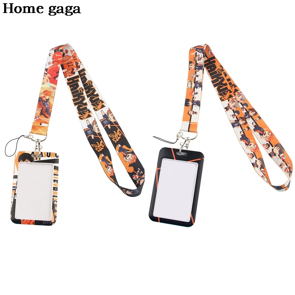 

DB273 Anime Volleyball Boy Lanyard for key ID Card Gym Cell Phone Straps Badge Holder DIY Hanging Rope Lariat Keychain