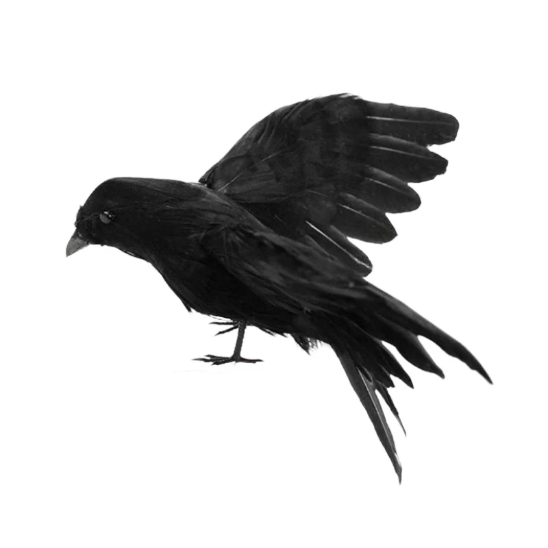 Распродажа 2021 украшение на Хэллоуин имитация вороны счастливая вечевечерние НКА