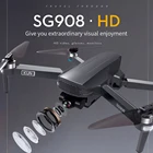 2021 Новый SG908 Дрон 3-осевому гидростабилизатору 4K Камера 5G Wi-Fi GPS FPV Профессиональный Дрон 50X складного квадрокоптера расстояние 1,2 км vs SG906pro