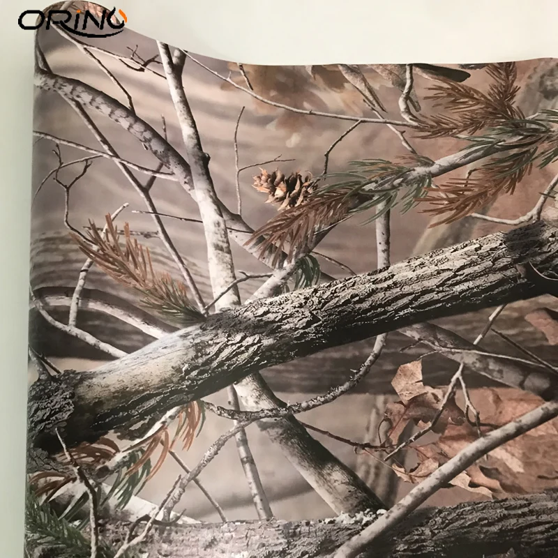Виниловая пленка Realtree 10/20/30/40/50x152 см с камуфляжным рисунком для дробовика