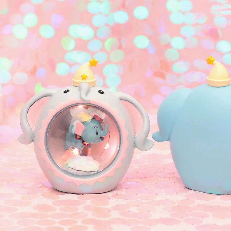 Творческий Starlight Dumbo ночник Подарки для детей студентов Выпускной украшения дома игрушки Дети коллекционные