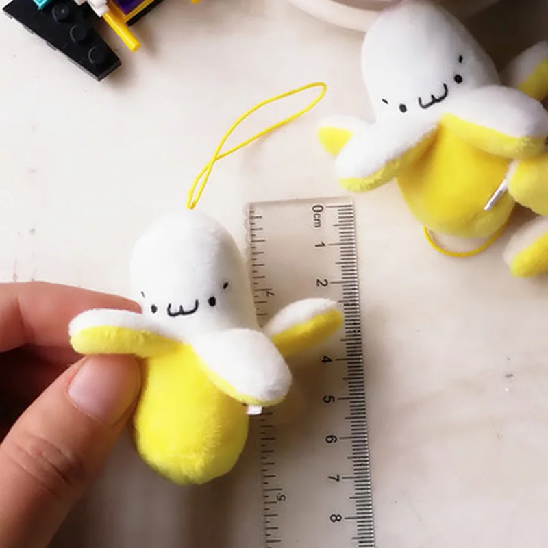 Из мультфильма Холодное сердце 1 шт. желтый банан плюшевые игрушки брелок мягкие