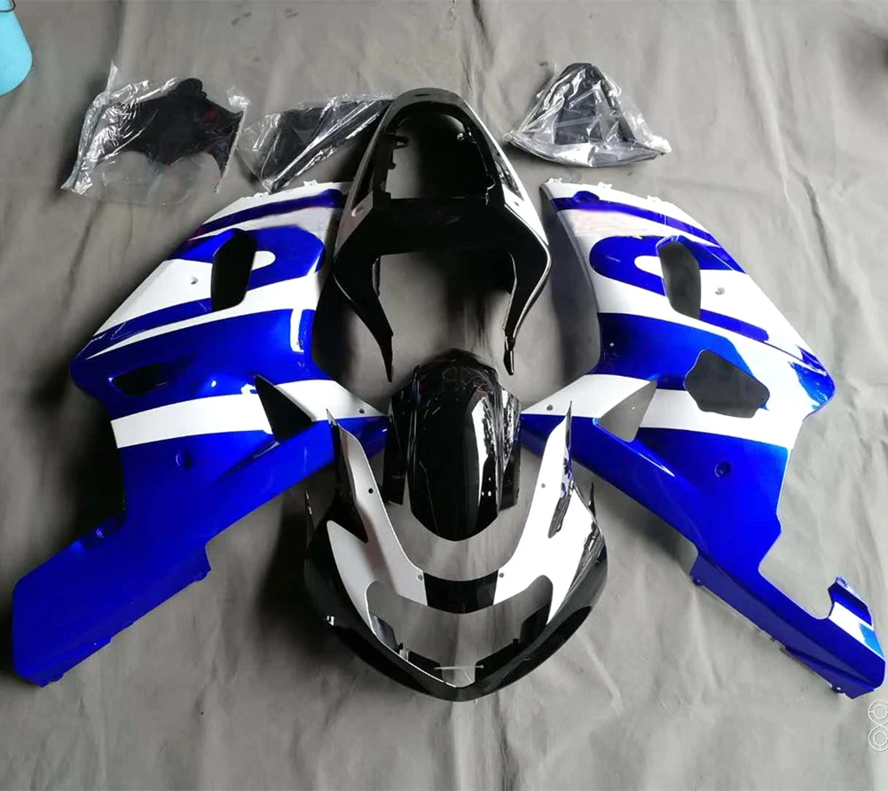 GSXR600 GSXR750 K1 01-03 обтекатель корпус Рабочая рамка Крышка бака боковая панель крыло для Suzuki GSX-R GSXR 600/750 2001-2003