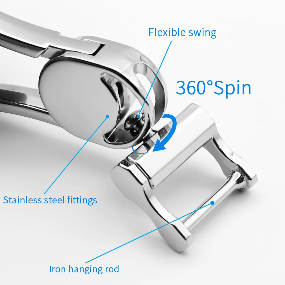 

Anti-scratch anti-lost safety metal keychain for Mitsubishi- Logo personality creative 360rotating design car keychain