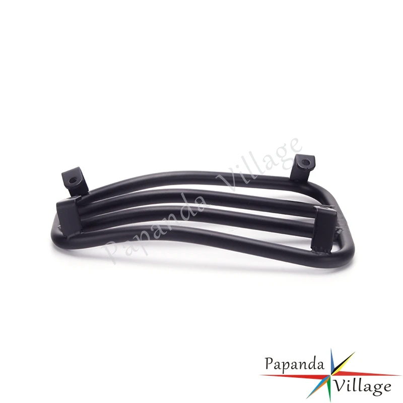 

For Vespa Sprint Primavera 125 150 Chrome Black Foot Pedal Holder Scooter Floor Board Step Rack Luggage 2017-2019