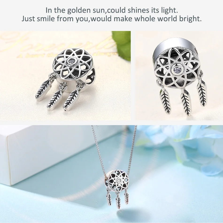 Подходят оригинальный браслет с шармами 925 стерлингового серебра кулон Шарм