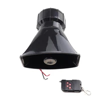 12v dc 7 tones sounds wireless electronic siren vehicle truck car horn warning alarm loudspeaker police fire accessories