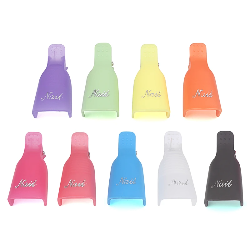 10 шт. пластиковые насадки для снятия гель лака ногтей|Жидкость лака| |