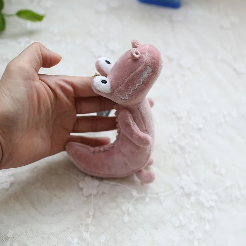 

Plush Doll Toys Pendant for Kids Schoolbag Backpack Pendant Creative Gift for Children Keychain Dinosaur Poupee En Peluche Decor