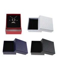 1pc packing box ring necklace earring bracelet paper bag jewelry gift boxes