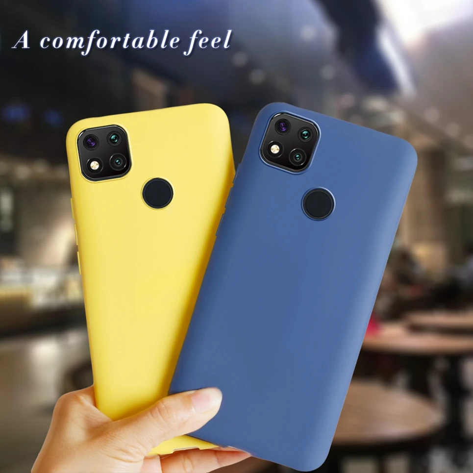 For Redmi 9C NFC 9 C Redmi9c Case Soft TPU Case For Xiaomi Redmi 9C Redmi9c NFC Candy Cover Coque For Redmi 9C 9 C NFC Shell