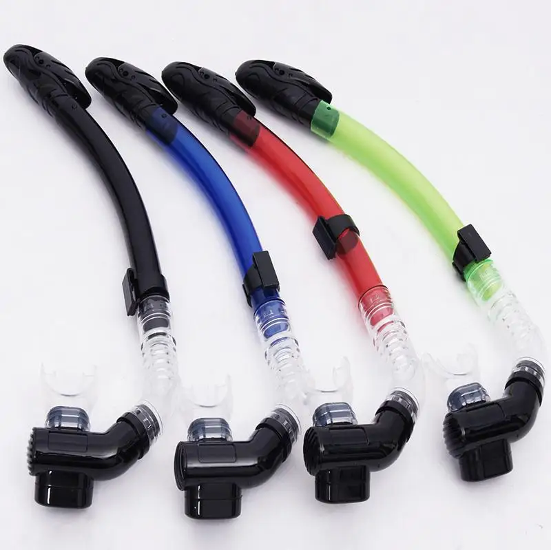 

Full Dry Scuba Diving Spearfishing Snorkel Mask Tube With Silicone Swimming Equipment Breathing Dive Water Sports Diving Snorkel