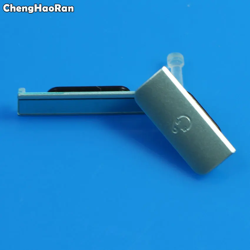 ChengHaoRan заглушка от пыли для Micro SD карты + слота SIM-карты зарядный usb-чехол Sony Xperia ZR M36h