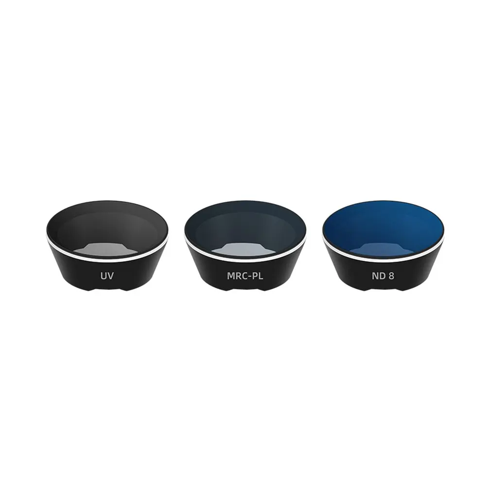 

3 PCS UV+CPL+ND8 Drone Lens Filter for DJI FPV Combo Drone Camera Waterproof And Oil-proof