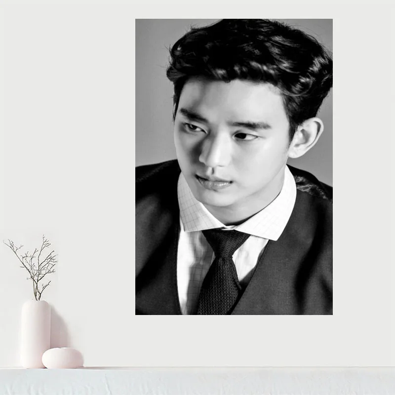 Пользовательский холст Настенный декор Ким СОО Hyun Красочный Плакат ткань