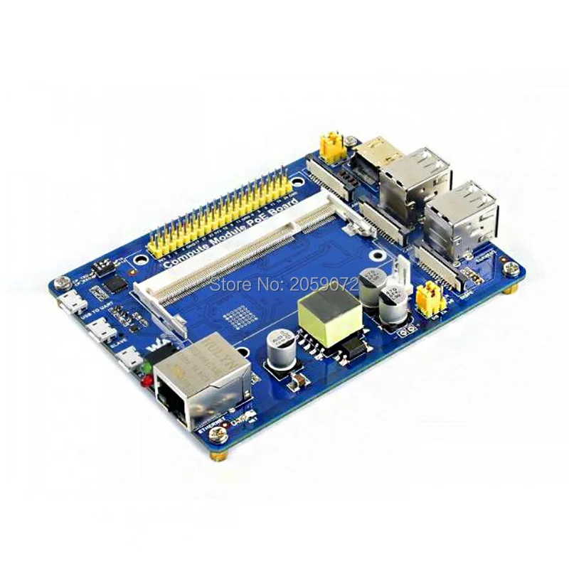 Компьютерный модуль io board с функцией poe для raspberry pi см3/cm3l/см3 plus/см3 plus