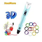 Ручка для 3d-печати профессиональная, карандаш с пла-нитью для рисования, развивающие игрушки сделай сам, подарок на Рождество, день рождения, для детей
