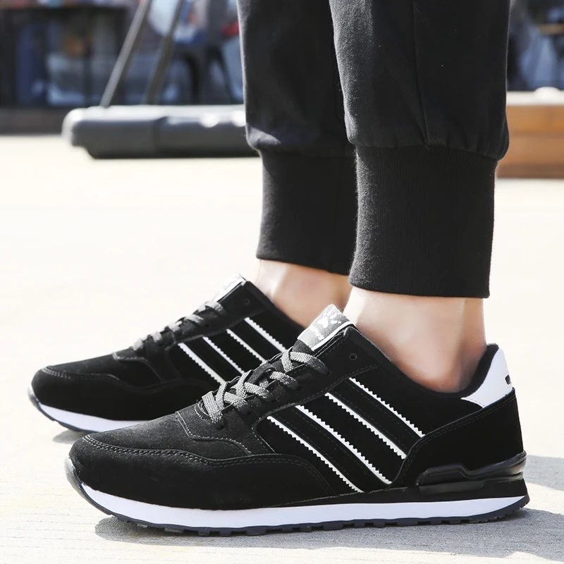 

EMOSEWA High Quality Men Sport Shoes Sneakers Men Casual Shoes Breathable Hot Sale Lightweight Fashion Male Shoes Sneakers 36~45