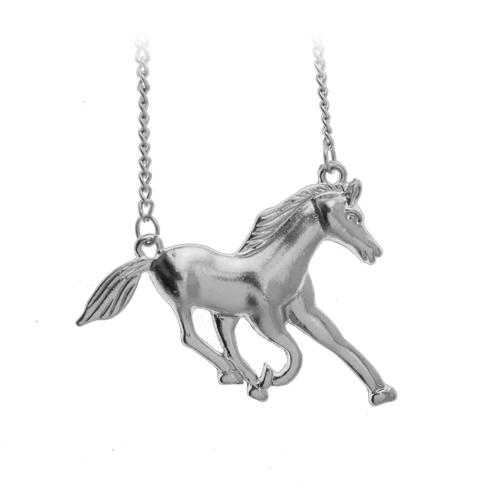 EE01 Silver Модный стиль горячие женские ювелирные изделия золото/серебро/роза Ангел ребенок носить пистолет вещи кулон длинное ожерелье EG041 - Окраска металла: EE01 Silver