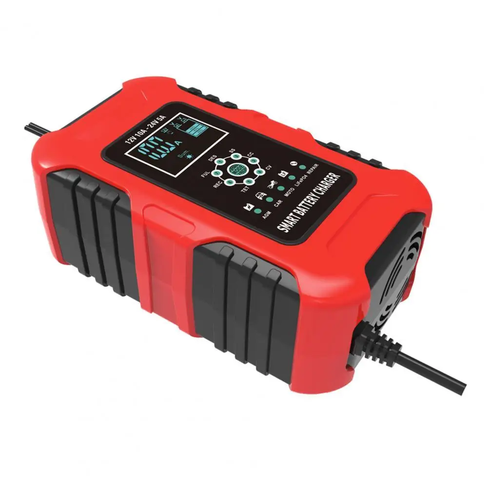 Car Battery Charger Multi Voltages Flame Retardant Multi Charging Modes Battery Charger for Truck