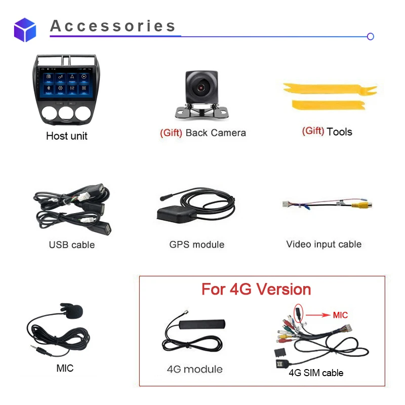 

COHO For Honda City 2008 Gps Navigation Stereo Car Radio Android 10.0 Octa Core 6+128G