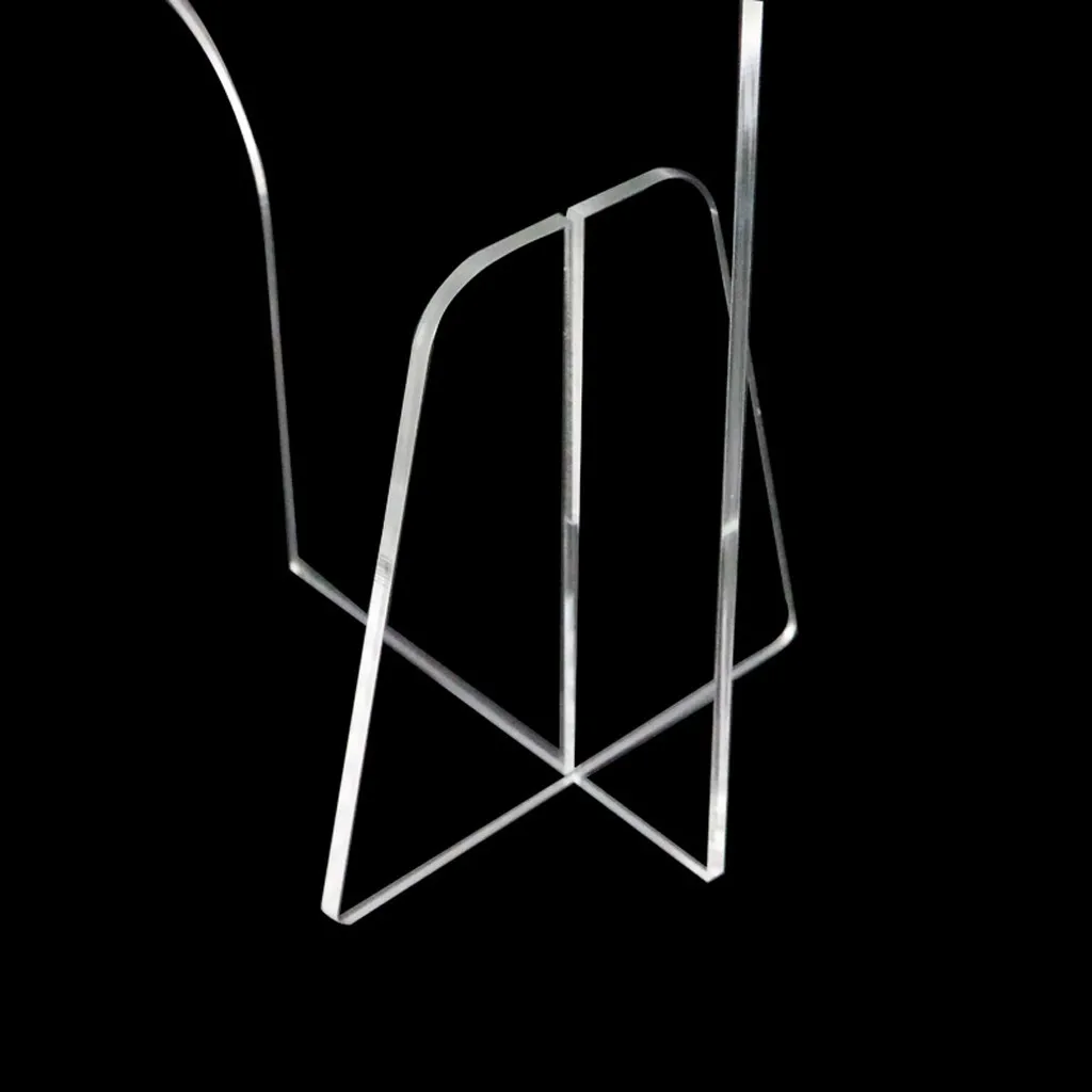 Акриловый защитный щит от наколенников 40x40 см для ресторанов продуктовых