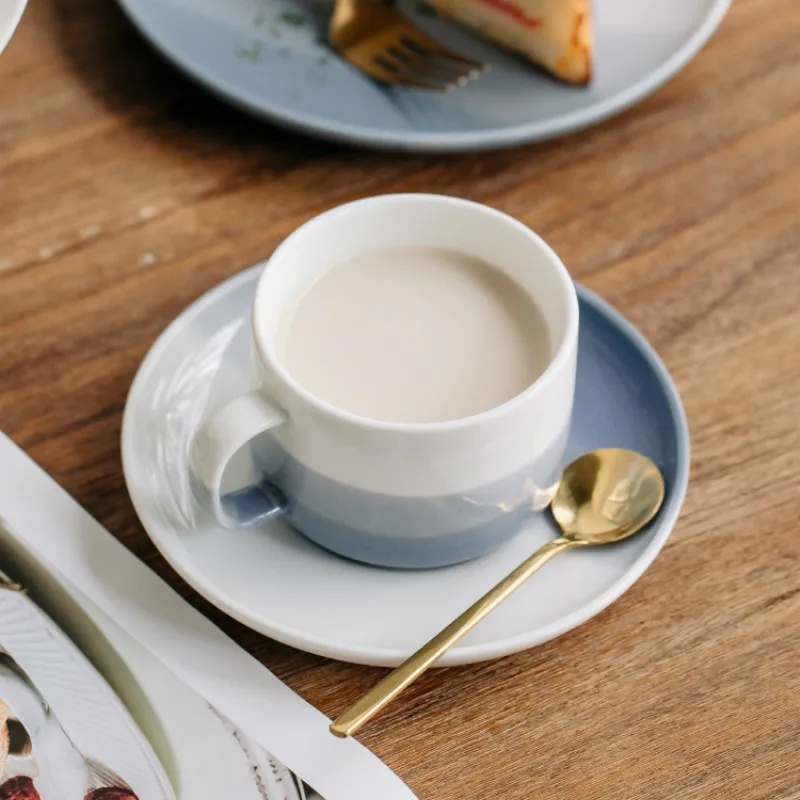 Вешалка для японских кофейных чашек набор из 6 керамических креативных