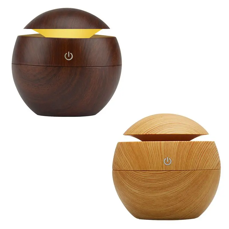 Увлажнитель Ароматизатор воздуха ультразвуковой с питанием от USB и светодиодный