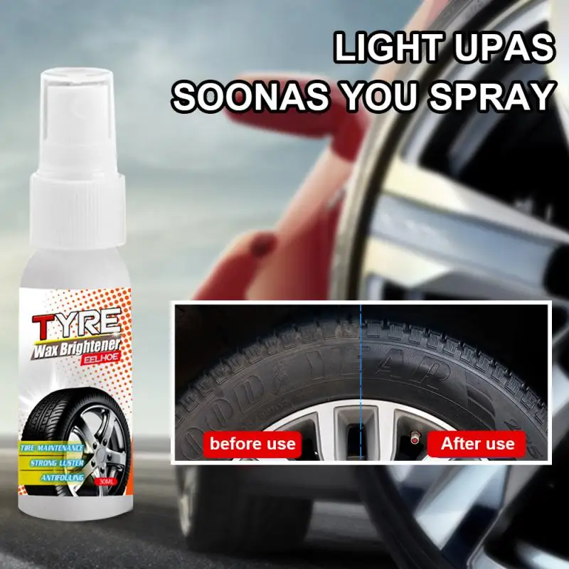 Блеск спрей для автомобильных шин средство уборки колес 30 мл|Уход за дисками| |