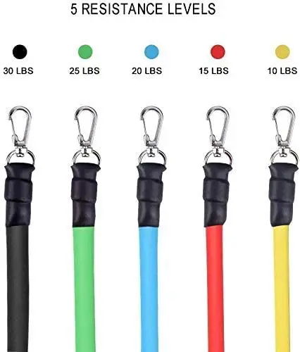 Набор эластичных лент из натурального латекса 15 шт.|Эспандеры| |