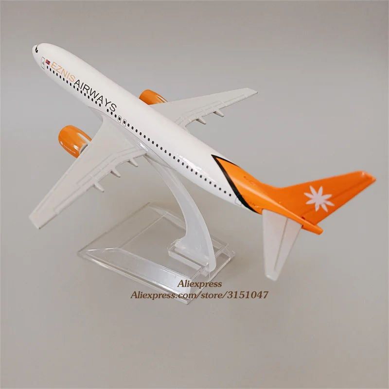

16cm Alloy Metal Air Mongolian EZNIS Airways B737 Boeing 737-300 Airlines Diecast Model Airplane Plane Model Stand Aircraft Toys