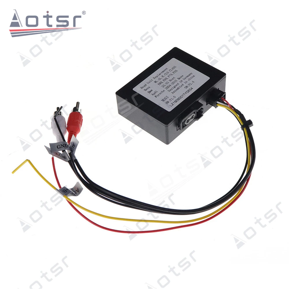 

Harman Kardon Optical fiber amplifier decoding box For Mercedes-Benz GL ML W164 X164