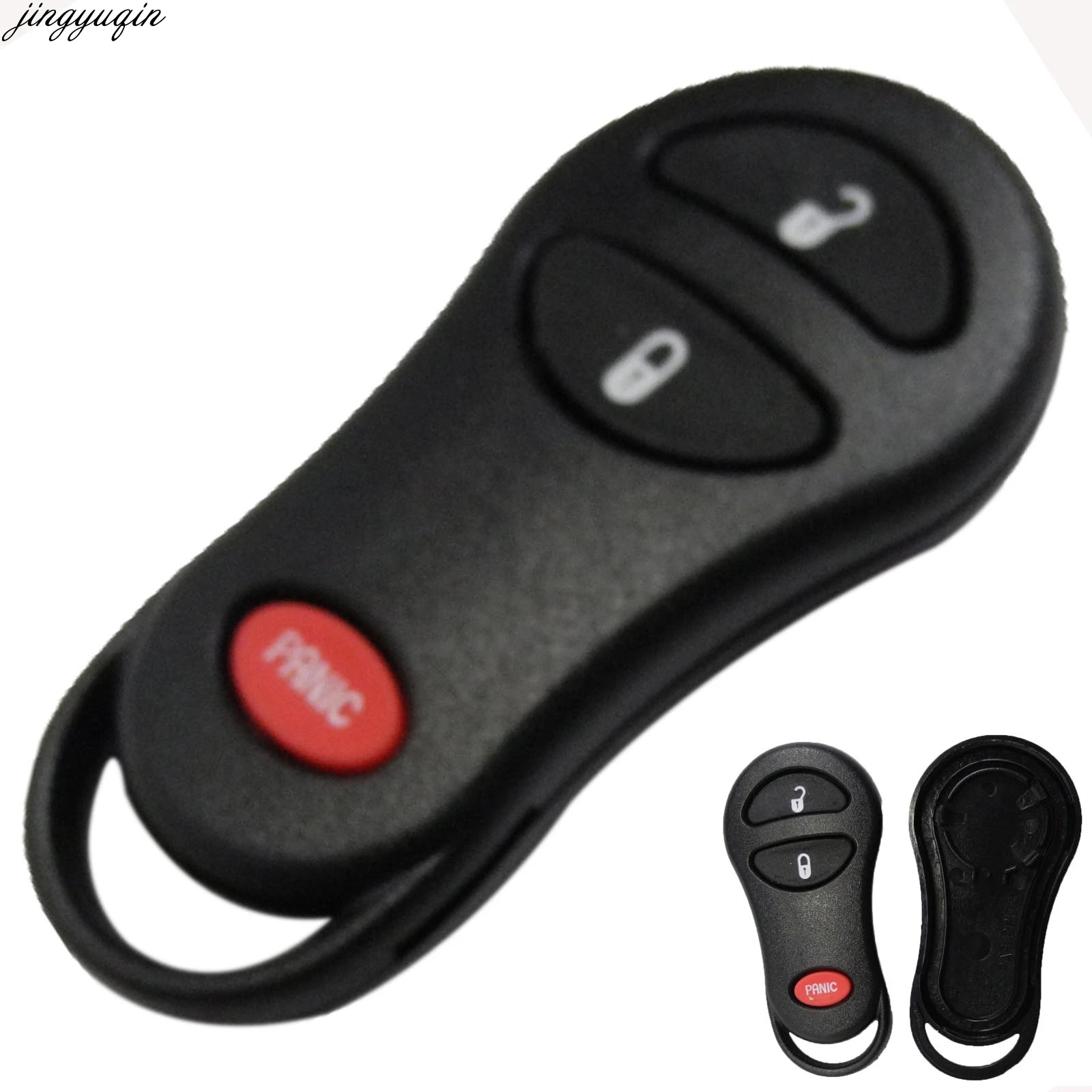 Дистанционный чехол для ключа автомобиля 2 + 1 кнопки Chrysler PT Cruiser город и страна Dodge