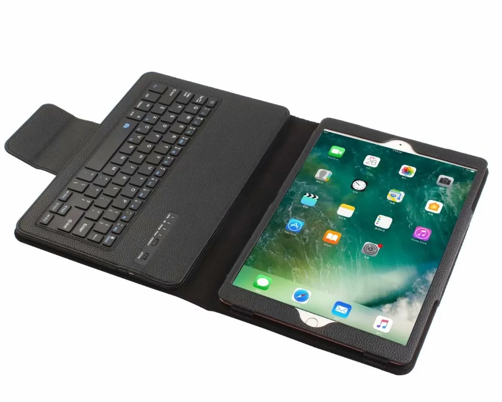 Съемный кожаный чехол-подставка с клавиатурой Bluetooth для IPad 10,2 дюймов, клавиатура для планшета для Ipad 10,2, Магнитный чехол+ ручка