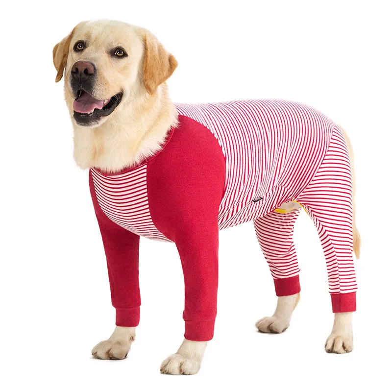 

Large dog clothing / full coverage dog pajamas / lightweight pullover large puppy pajamas / dog pajamas